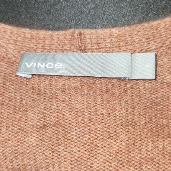 VINCE WOMENS SWEATER/ TUNIC/ DRESS 70% WOOL 30% CASHMERE SIZE SP DARK PINK COLOR - Picture 6 of 14